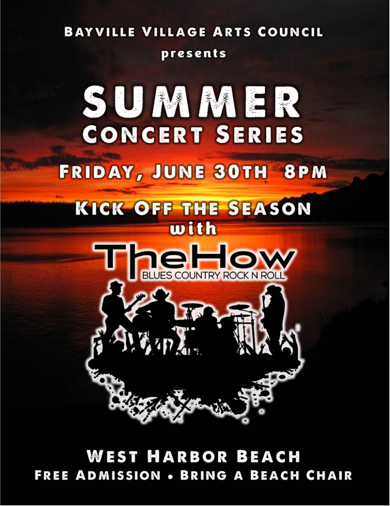 The HOW Concert at West Harbor Beach Village of Bayville NY